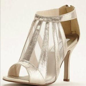 Dyeables Champagne Shimmer Heels